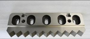 Industrial <b>Plastic</b> Recycling Blade D2 Steel Square <b>Block</b> Knife for Heavy Duty Single Shaft Waste Shredder and Rotor Crusher - Product Image 2