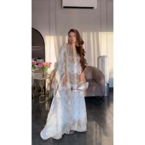 ชุดแฟนซีผู้หญิงพลัสโซและชุด dupatta พร้อมงานปักลำดับ - Product Image 6