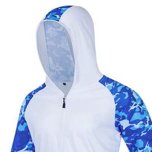 Chemise à capuche de pêche pour hommes, protection solaire UPF 50+, résistante aux UV, respirante, séchage rapide, vêtements d'extérieur à manches longues pour pêcheurs - Product Image 2