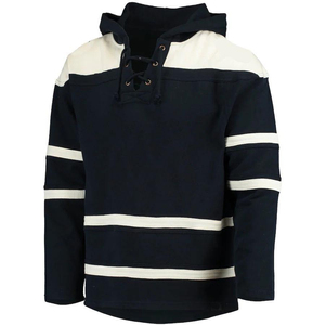 2026 Vente en gros de sweats à capuche et maillots de hockey sur glace pour hommes, service OEM personnalisé, 100% polyester respirant et à séchage rapide - Product Image 1
