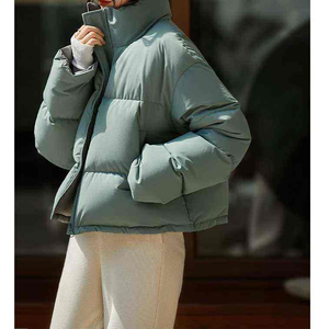 Winter Women Puffer <b>Jacket</b> Hooded <b>Long</b> Sleeve Warm Down Female Coat Windproof Quilted Outerwear Fashion Casual OEM Wholesale - Product Image 6