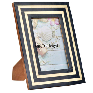 Marco de Fotos Artesanal con Incrustaciones de Hueso, Diseño Creativo, Acabado Brillante de Primera Calidad, Ligero - Tradebyd - Product Image 4