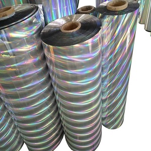 Vente en gros d'emballages cadeaux, films holographiques en BOPET polyester découpés à la forme, films métallisés 100m au meilleur prix compétitif - Product Image 1