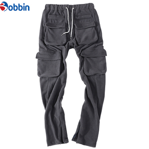 Unique Style Men <b>Trouser</b> Custom Streetwear Men's Cargo Pants Pockets Stacked Pant Men Casual Mens Jogging Pants Sweatpants - Product Image 2