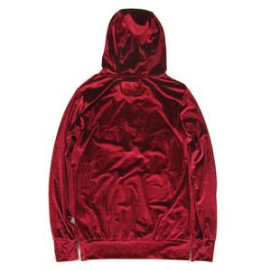 Branded Velvet <b>Tracksuit</b> Two Piece Velvet Set Hooded Long Sleeve Hooded & Pant <b>Velour</b> <b>Tracksuits</b> Cheap Wholesale - Product Image 4