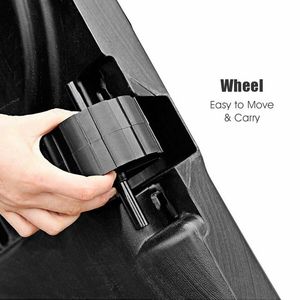 Système de panier de basket réglable sur roulettes pour équipement de terrain - Product Image 5