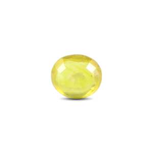 Handcrafted 7.35 Carat Oval Cut Yellow Sapphire Loose Gemstone for Fine Jewelry - Product Image 2
