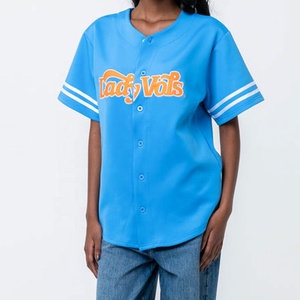 Camiseta de béisbol con logotipo personalizado para hombres y mujeres, ropa deportiva profesional de alta calidad diseñada para el máximo rendimiento - Product Image 3