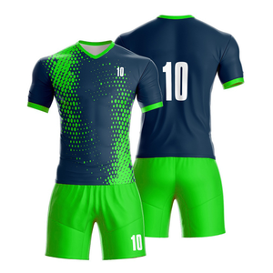 Servicio OEM, Camisetas de Entrenamiento de Fútbol Personalizadas para Clubes, Transpirables, de Manga Corta, Elásticas en Cuatro Direcciones, Antibacterianas, Ecológicas, 100% - Product Image 4