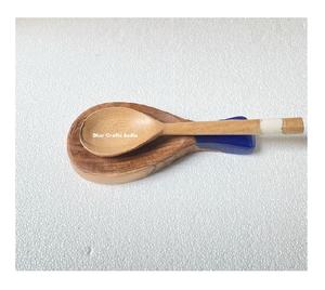 ที่วางช้อนไม้ทนความร้อนแบบเป็นมิตรกับสิ่งแวดล้อม ที่วางช้อนเรซิ่นไม้ อุปกรณ์ครัว ที่วางช้อน ที่วางอุปกรณ์ครัว - Product Image 4