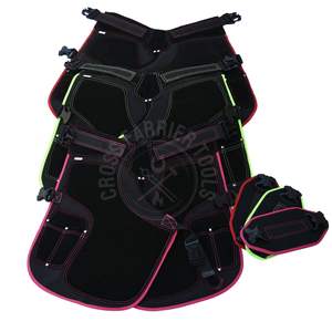 Delantal de Herrador de Cuero y Lona para Herrado de Caballos, Precio al por Mayor, con Hebilla Trasera, Correas para Piernas y Múltiples Bolsillos para Herramientas - Product Image 6