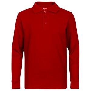 Polo à manches longues pour homme dernière mode Vente en gros OEM 100% coton Meilleure vente Qualité orientée vers l'exportation Logo personnalisé 220 GSM - Product Image 6