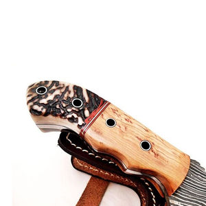 Cuchillos de Supervivencia Damascus Tracker, de Acero Inoxidable, Hechos a Mano, para Camping y Caza - Product Image 6