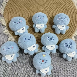 พวงกุญแจตุ๊กตาการ์ตูนซุปเปอร์จูเนียร์ KPOP น่ารัก พวงกุญแจตุ๊กตาจิ๋ว <span class=keywords><strong>SUJU</strong></span> ของสะสมสำหรับแฟนคลับ ของขวัญ - Product Image 1