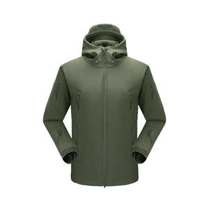 Chaqueta Táctica de Lona para Hombre, Impermeable, Cortavientos, Transpirable, Forrada de Algodón, con Cierre, Abrigo Cálido para Invierno, Caza y Camping - Product Image 4