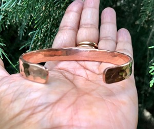 High Quality Solid <b>Copper</b> Bracelets & Cuffs Pure <b>Copper</b> Non-Toxic Customizable Design Women's Gift Set Rose Gold Plated <b>Copper</b> A - Product Image 5