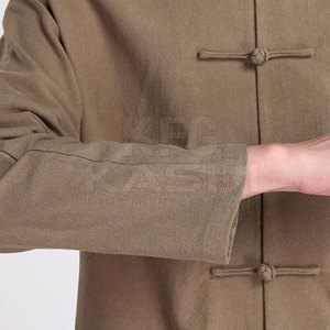 ชุดกังฟูพรีเมียม น้ำหนักเบา ระบายอากาศได้ดี สวมใส่สบาย ผลิตจากวัสดุโพลีเอสเตอร์/คอตตอนด้านหน้า ออกแบบมาเพื่อการเคลื่อนไหวที่ยืดหยุ่นได้ทุกวัน - Product Image 6