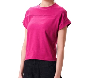 Ropa más vendida, camiseta para mujer, estampado de logotipo personalizado, cuello redondo, las mejores camisetas para mujer, camisetas de manga corta para mujer para verano - Product Image 1