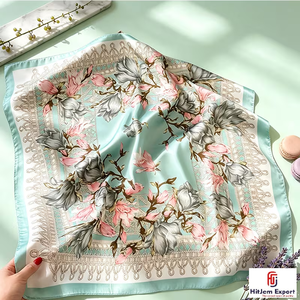 Bufanda Corta Personalizada con Impresión, Fabricante Textil OEM ODM, Etiqueta Blanca, Proveedor de Accesorios de Moda de Marca Privada - Product Image 6