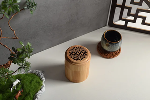 Quemador de Incienso de Madera NoorCraft, Porta Incienso Artesanal de Madera Natural con Elegante Diseño de Inspiración Árabe para un Hogar con Estilo - Product Image 3