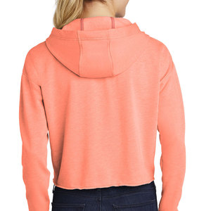 Dernier design, prix de gros, sweat à capuche pour femme, streetwear décontracté, mode hiver, design uni, épaules tombantes - Product Image 5