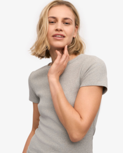 T-shirt pour femme, doux, extensible, décontracté, tendance, léger, à porter au quotidien, impression personnalisée, fabricant OEM ODM, vente en gros - Product Image 6