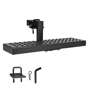 Protezione Universale per Paraurti Posteriore, Pedana Antiscivolo per Gancio di Traino con Capacità di Carico di 350 LBS per Supporti da 2 Pollici - Product Image 1