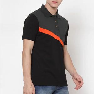 เสื้อถักผู้ชายขายดี สไตล์ลำลอง สีพื้น สำหรับขายส่ง ODM คุณภาพสูง รับผลิตตามแบบ กันยับ พร้อมปักโลโก้ด้านหน้า - Product Image 4
