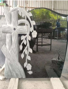 Monumento Conmemorativo de Estilo Europeo con Forma de Corazón de Ángel para Cementerio, Diseño Tradicional, Fabricado con Piedra Gris de Primera Calidad - Product Image 2