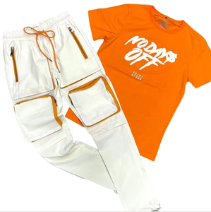 ชุดวอร์มแฟชั่นสำหรับผู้ชายชุดวอร์มกางเกงจ๊อกกิ้ง - Product Image 4