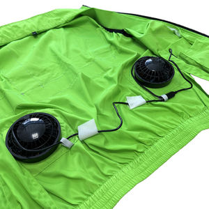 Gilet de refroidissement industriel haute visibilité avec ventilateurs électriques pour soulager la chaleur – Vêtement de travail de sécurité réfléchissant - Product Image 5