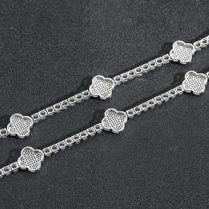 Premium Quality 925 Silver Moissanite Diamond Miami Cuban Bracelet <b>for</b> <b>Men</b> Hip Hop Jewelry Available <b>for</b> Affordable Price - Product Image 3