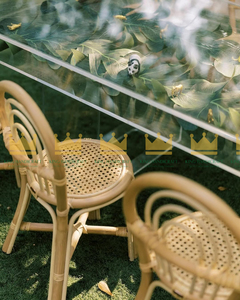 Handmade Rattan <b>Kids</b> <b>Chair</b> Rental for Events, Weddings, Birthday Parties, Festivals and Stylish Children’s Event Decorations - Product Image 6