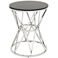 Table basse de luxe moderne en acier inoxydable nickelé avec plateau en verre, écologique, couleur personnalisable, pour salon, best-seller