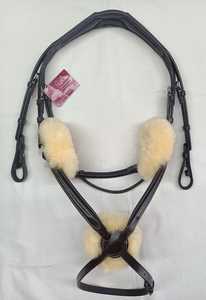 Brida de caballo grande Micklem de calidad superior de cuero Premium con diseño mexicano elevado elegante - Product Image 3