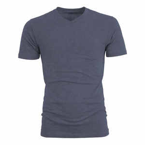 Camisetas Personalizables de Alta Calidad 100% Algodón, Rayas de Verano, Cuello Redondo, Corte Holgado para Hombre, Logotipo Serigrafiado en la Parte Delantera - Product Image 1