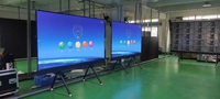 Écran de conférence LED tout-en-un de 135 pouces, écran tactile interactif, affichage vidéo 4K pour les réunions