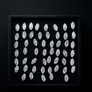 Diamante natural 0.04 - 0.10 ct, forma marquesa 3.5x1.75 - 4.50x2.50 mm, paquete suelto, color VS GH, Real EarthMine de RaaMaa - Product Image 1