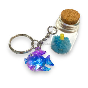 Botella de Arena OEM con Impresión UV, Patrón Animal, Forma 3D, Llavero para Mujer, Impresión de Logotipo Aceptable - Product Image 3