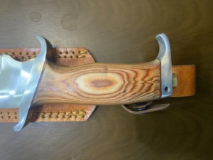 Cuchillo de Caza Edición Especial de Acero de Damasco con Funda de Cuero, Cuchillo de Supervivencia de Última Tendencia - Product Image 5