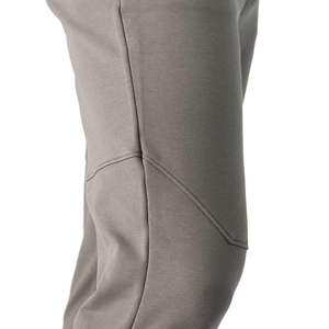 Men's Gray Woolen Straight Vintage Eco-Friendly Sweatpants Elastic Waist Drawstring Casual <b>Joggers</b> Side Pockets Midweight Autumn - Product Image 2