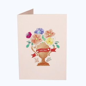 Carte pop-up 3D, meilleure carte de vœux faite à la main pour maman, thème fête des mères, cartes pop-up 3D, artisanat en papier 3D, carte de vœux pop-up 3D - Product Image 4