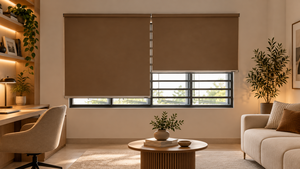 Persianas enrollables WINHOME RB Add Pelmet Series para ventanas, renovación comercial, compradores de hoteles, habitaciones de huéspedes, personalizadas OEM ODM - Product Image 1