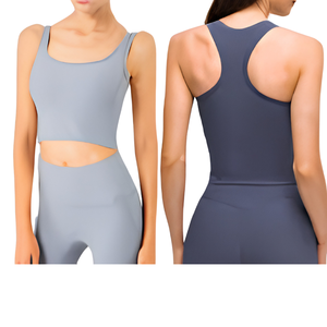 Ropa de Gimnasio al por Mayor, Ropa Deportiva, Ropa Activa, Lote a Granel, Lisa, Personalizada, Marca Privada, OEM, ODM, Sin Costuras, Compresión, Ajustada, Delantera - Product Image 1