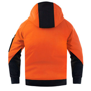 <b>Men</b> Outdoor Windbreaker Winter Waterproof Softshell Zipper <b>Jackets</b> Camping Working Wear Color Block Style Softshell <b>Jackets</b> - Product Image 2