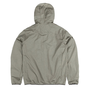 Professional Design <b>Canvas</b> Softshell <b>Jackets</b> Solid Color Zipper Closure Casual Winter Wear Hooded Waterproof Front Unisex - Product Image 2