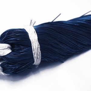 Fil métallique bleu marine pour broderie Bullion Wire, fil à purl lisse, fil doré en spirale, fil métallique résistant à l'eau, fil gimp écologique - Product Image 4