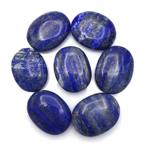 Cristaux de Lapis Lazuli Pierre précieuse haute polie Prix d'usine de gros Cristal naturel en vrac Pierre de palmier TAJ GEMSTONE Export - Product Image 1