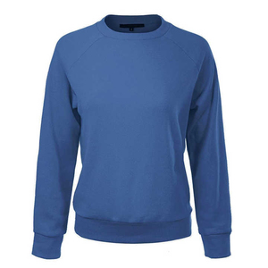 Lightweight Latest Design Women's Sweatshirt Solid Color Fashion Women's Pullover Sweatshirt Customized Size Women <b>Clothing</b> - Product Image 1