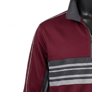 Premium Lightweight <b>Track</b> <b>Jacket</b> Oem Odm Factory Price High Quality Breathable Comfortable School Athletic Wear Supplier - Product Image 5